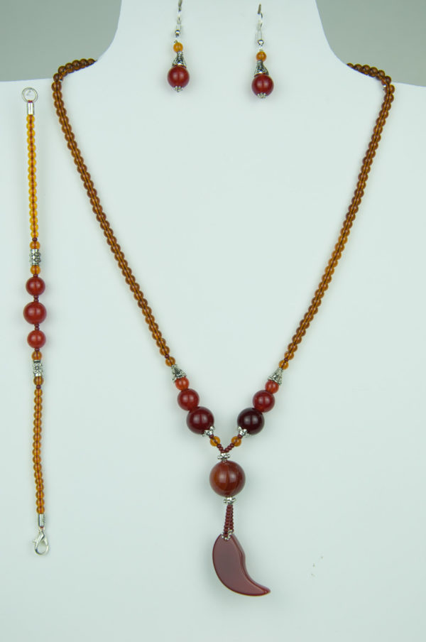Brown Agate Necklace